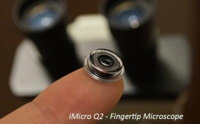 this tiny accessory can turn your smartphone into a portable microscope