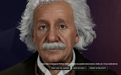 Albert einstein AI chatbot