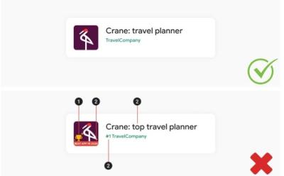 Google app listing guidelines