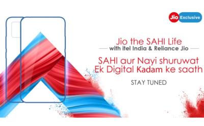 itel jio smartphone partnership