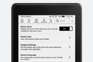 Amazon Kindle Finally Lets You Set Book Covers as Lockscreens