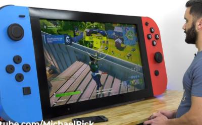 worlds largest nintendo switch