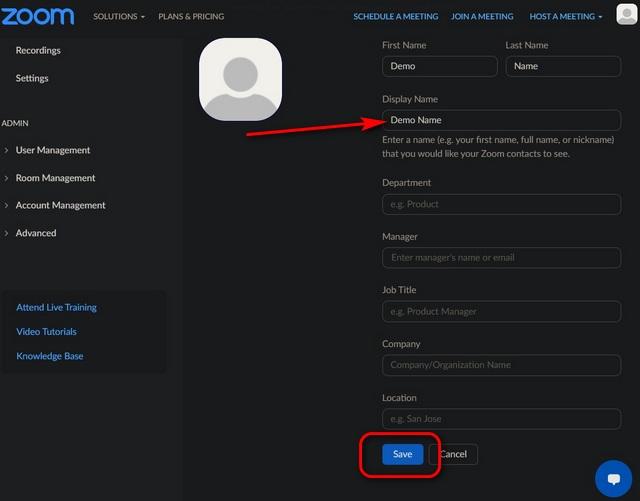 Zoom Rename Option How to Change Your Name on Zoom (PC, Mobile & Web) | Beebom