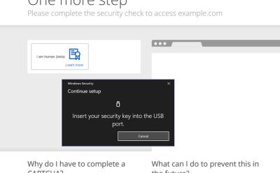 Cloudflare Wants to Use Hardware Security Keys for Replacing CAPTCHAs