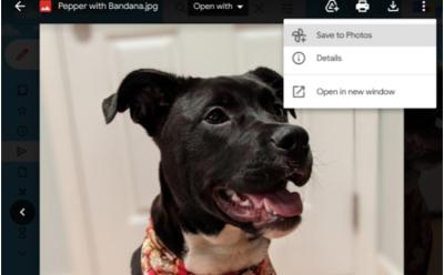 Google Adds New _Save to Photos_ Button on Gmail