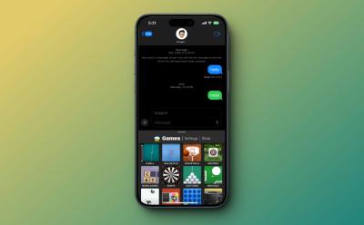 iMessage games iPhone iPad