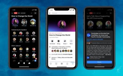Facebook Live audio rooms released