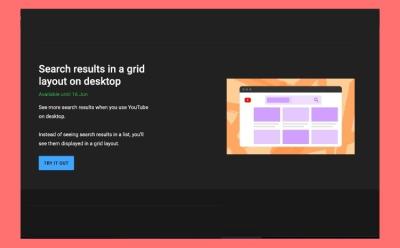 YouTube Starts Testing a New Grid Layout for Search Results