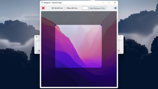 crop image deskgram