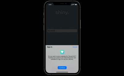 passkeys in iCloud keychain