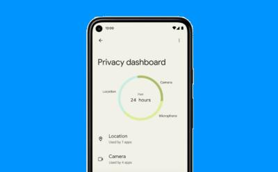 what is privacy dashboard in Android 12