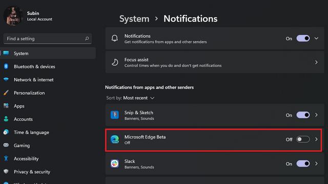 How to Turn off Notifications in Windows 11 (2021) | Beebom