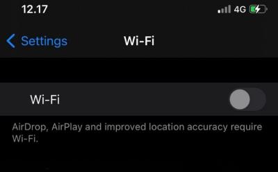 iPhone wi fi flaw disables Wi Fi