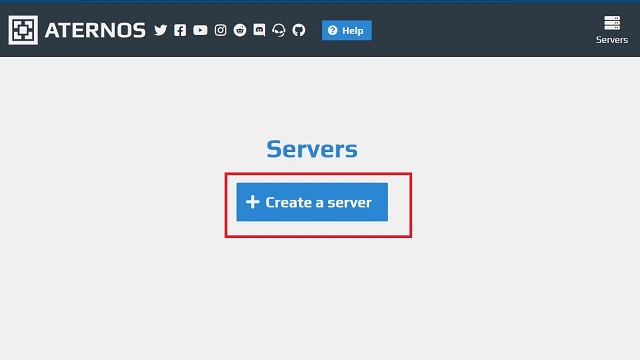 Create Aternos Minecraft Server