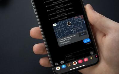 How to Share Live Location with Someone in iMessage on iPhone