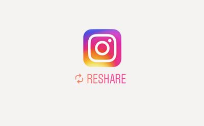how to reshare posts to instragram stories