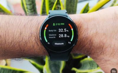 How to use Samsung Galaxy Watch 4 body composition feature