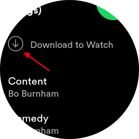spotify wear os