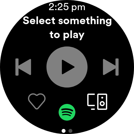 spotify wear os