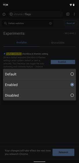 How to Enable/ Disable Dark Theme on a Per-Site Basis in Google Chrome ...