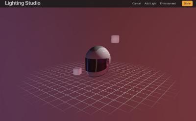 How to edit 3D Lighting and Environment in Procreate