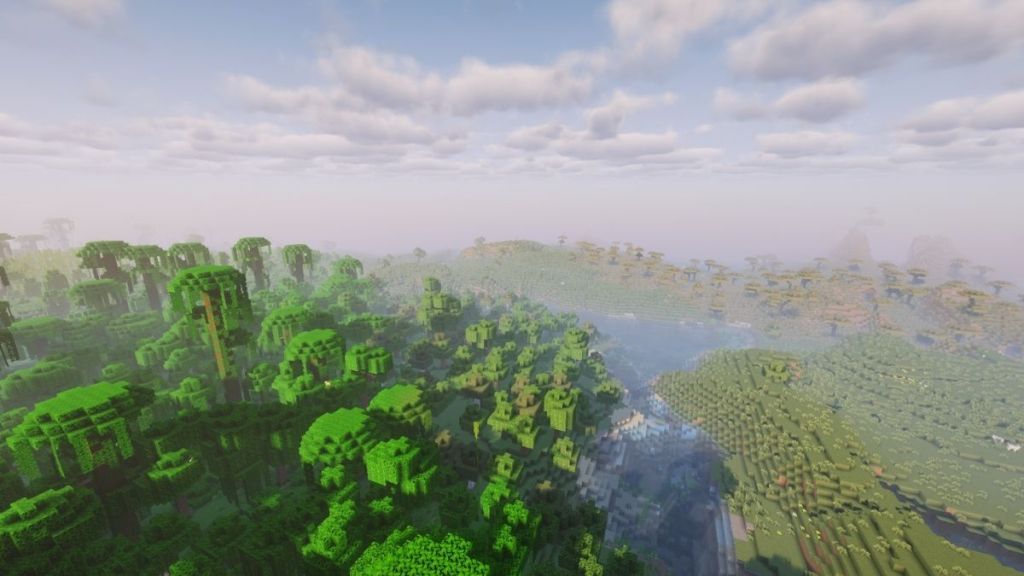 Jungle Temples, Savanna Biomes, and a Village