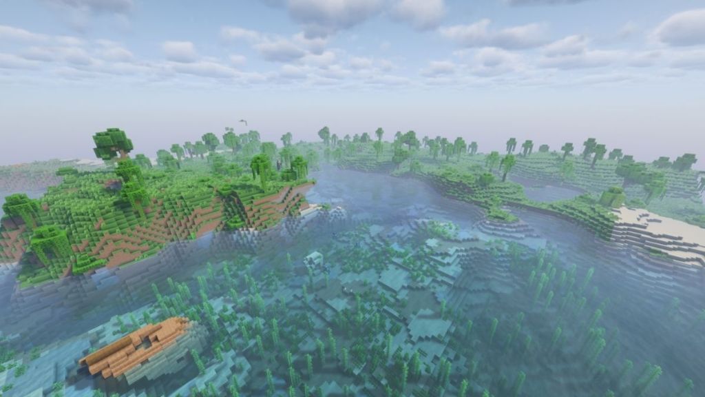 Jungle with 3 Ocean Ruins