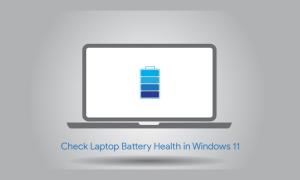 How to Check Laptop Battery Health in Windows 11