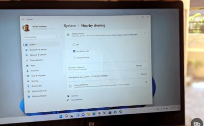 what is nearby sharing and how to enable it on windows 11