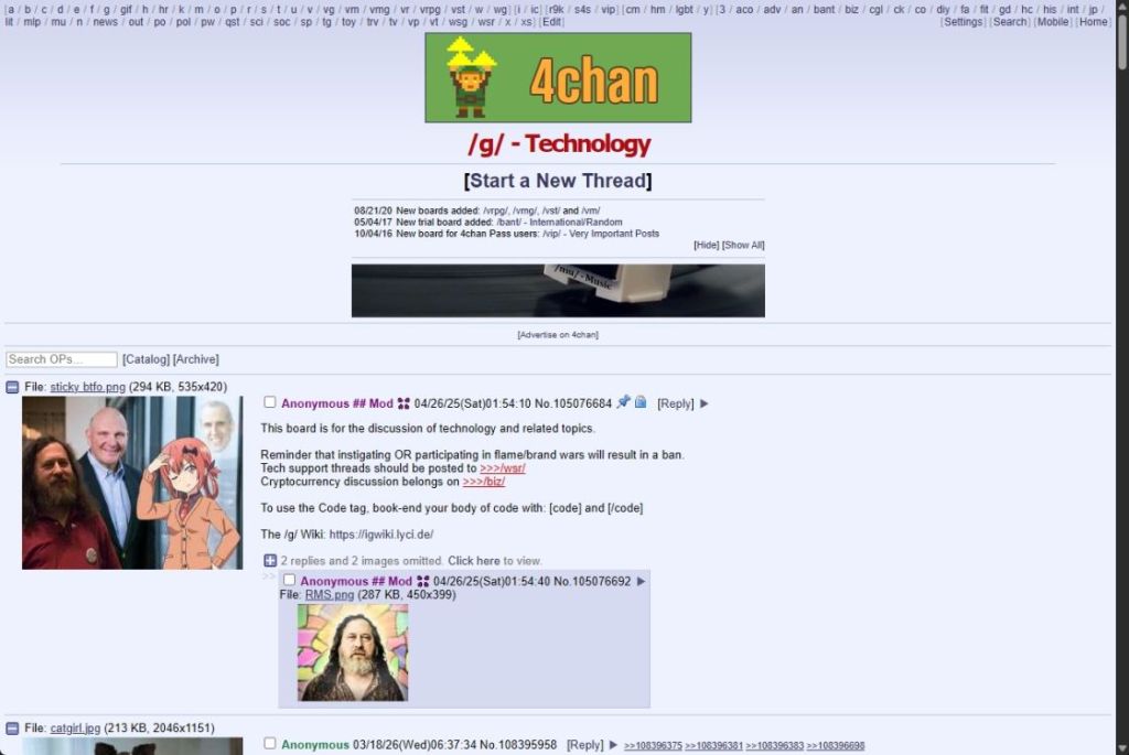 4chan UI