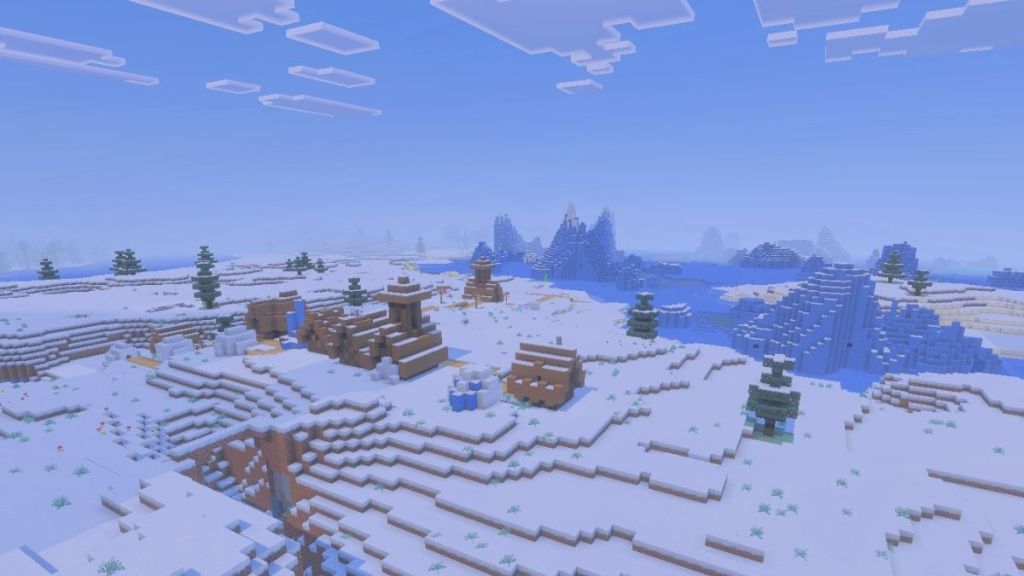 Snowy Stronghold Village