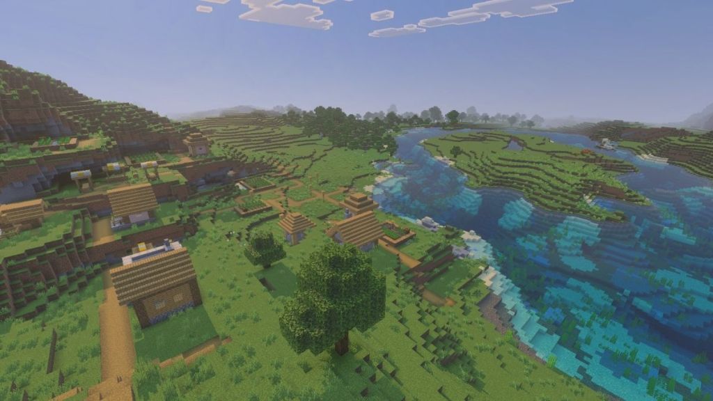 Stronghold in Ravine Minecraft Speedrun Seed