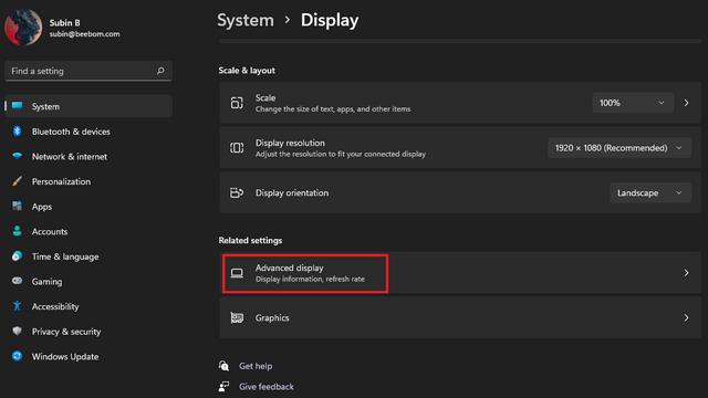How to Check Your Monitor's Refresh Rate (4 Methods) | Beebom