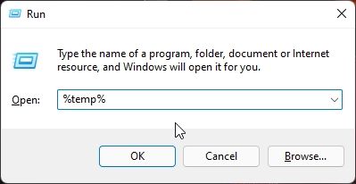 Remove Temp Files in Windows 11 Manually