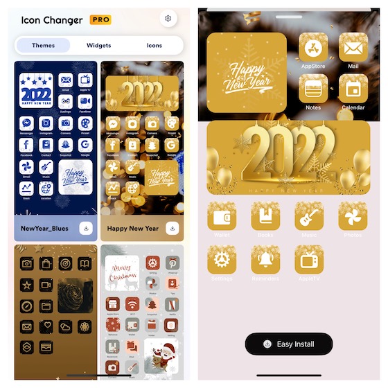 App icon themer for iPhone and iPad