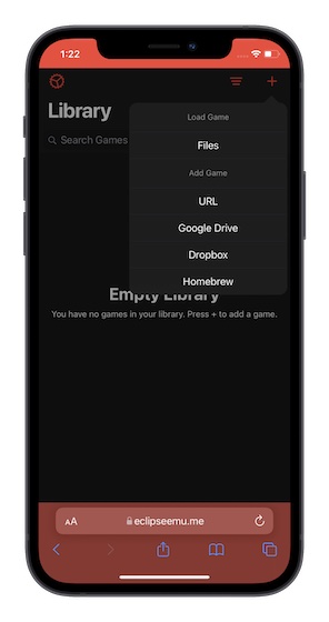 Eclipse Game boy emulator for iOS