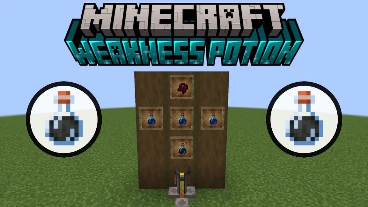 How to Make Potion of Weakness in Minecraft