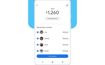 How to Split Bills on Google Pay