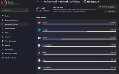 How to Track Internet Usage on Windows 11