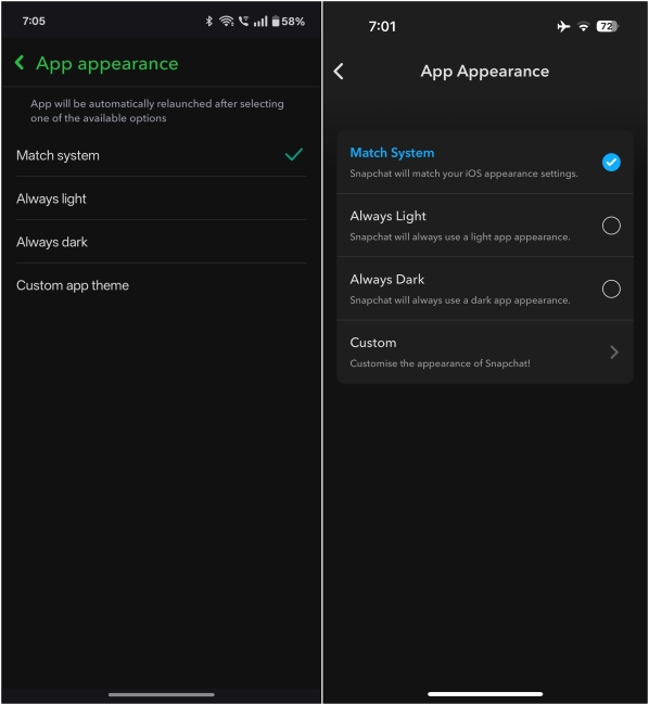 How to Enable Dark Mode on Snapchat Beebom(02)