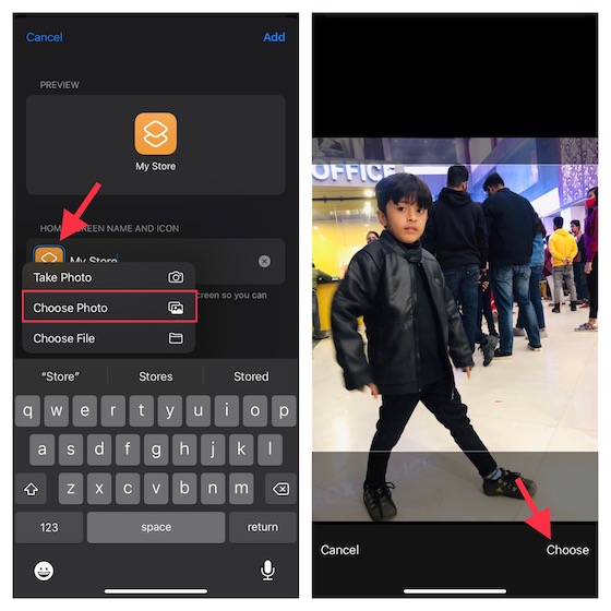 Set image as iPhone app icon