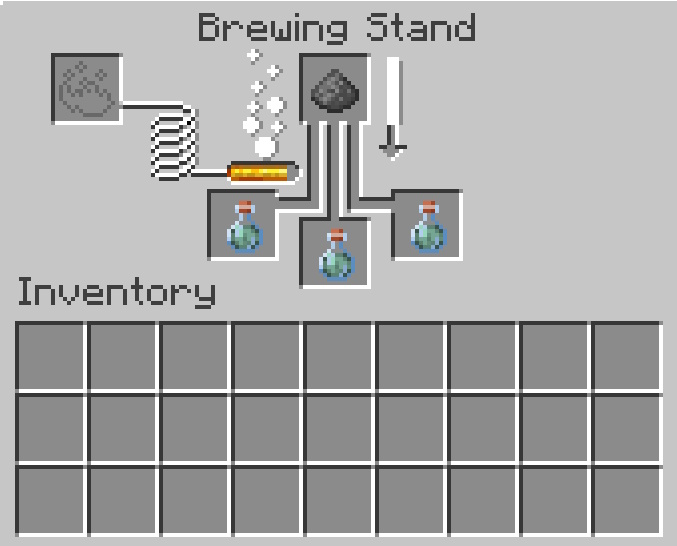 gunpowder splash water breathing potion