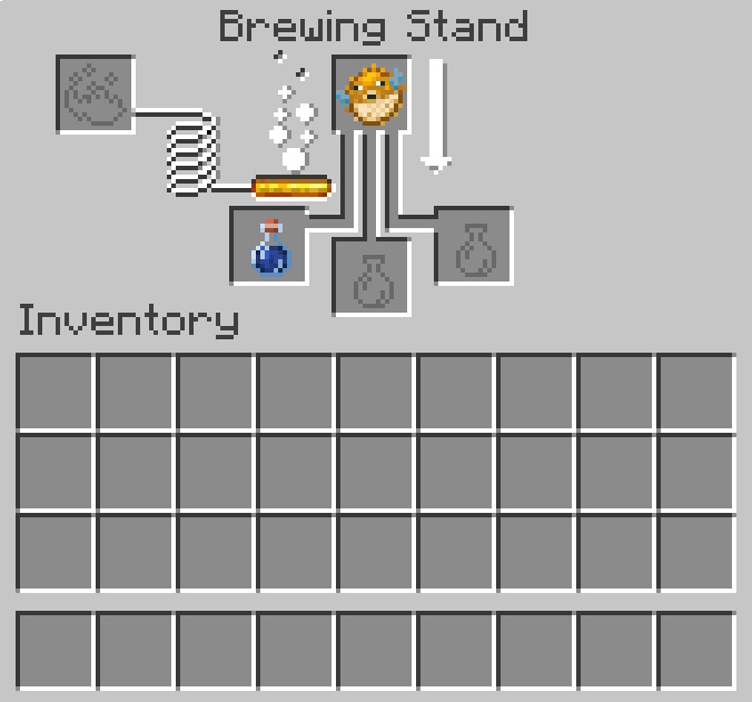 pufferfish water breathing potion