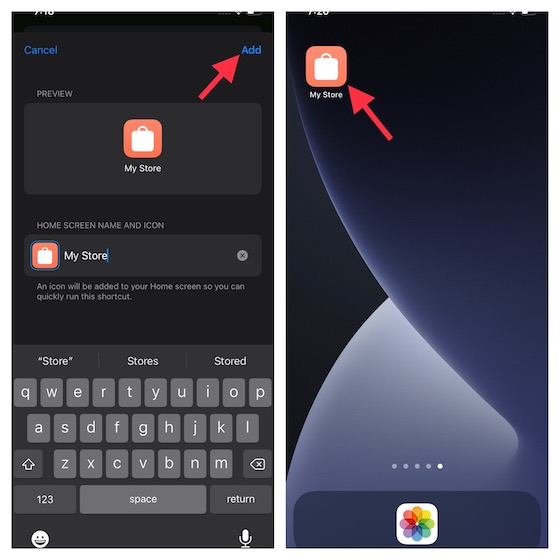 use custom iPhone app icon