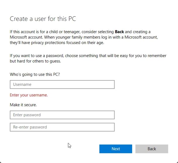 How to Create a Local Account on Windows 11 [5 Ways] | Beebom