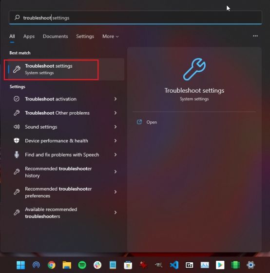 6. Run Network Troubleshooter