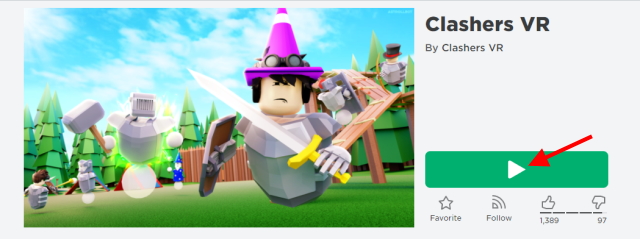 clashers VR oculus quest 2