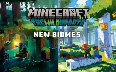 New Biomes in Minecraft 1.19 The Wild Update