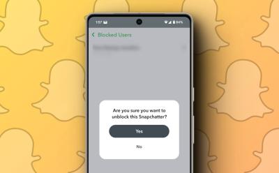 How to Unblock Someone on Snapchat