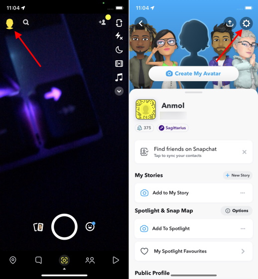 change emoji snapchat - iphone